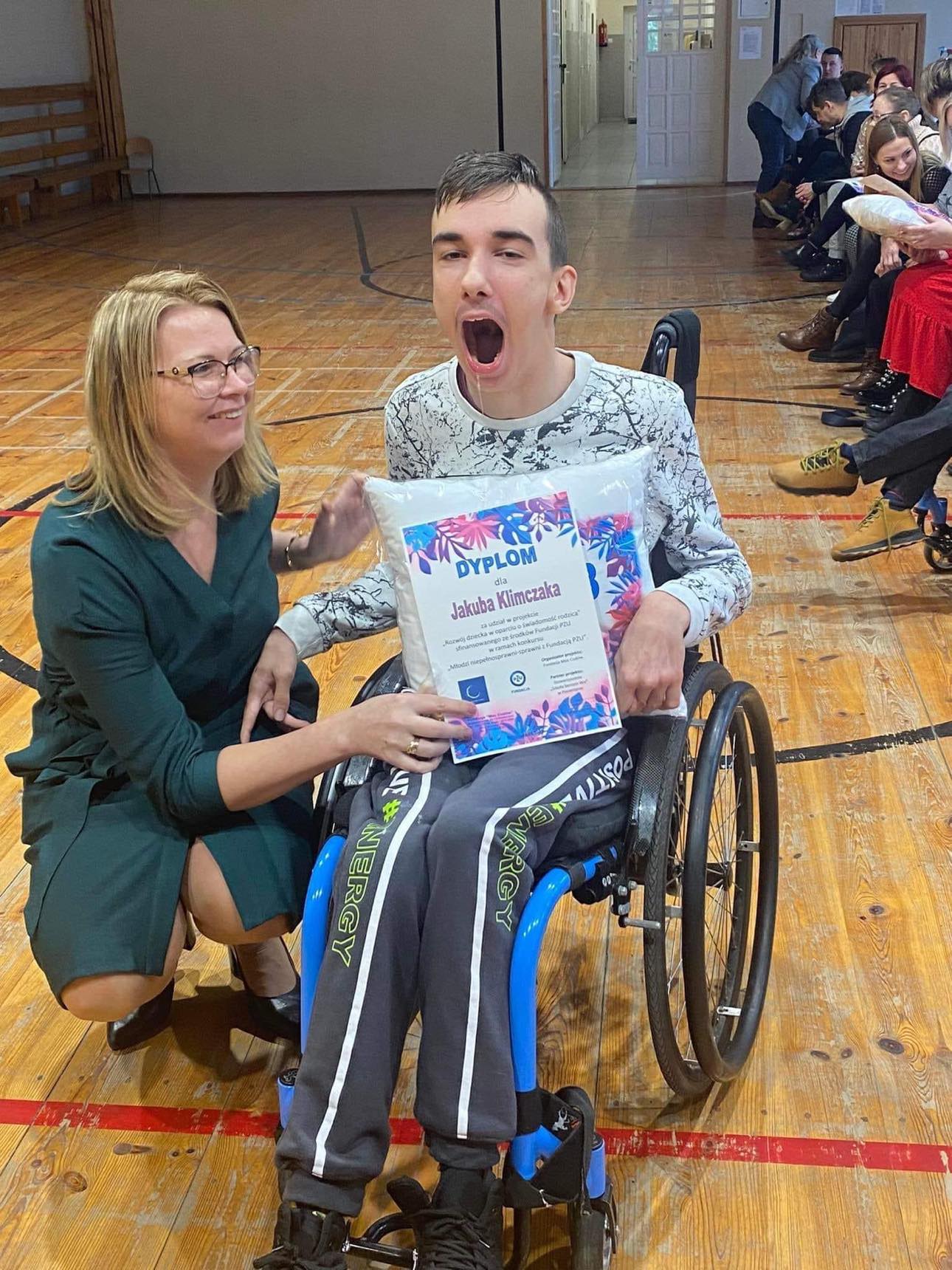 Podsumowanie projektu „Mamy odwagę, by pokonywać granice” współfinansowanego ze środków Fundacji PZU w ramach konkursu „Młodzi niepełnosprawni – sprawni z Fundacją PZU”
