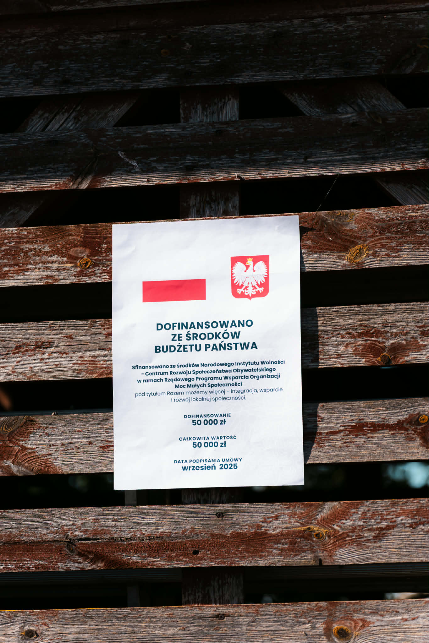 Podsumowanie projektu 'Razem możemy więcej – integracja, wsparcie, rozwój lokalnej społeczności’